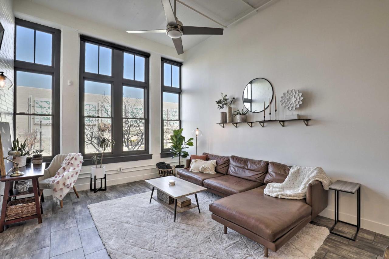 Chic Slc Downtown Studio Loft Walk To Shops ซอลต์เลคซิตี้ ภายนอก รูปภาพ
