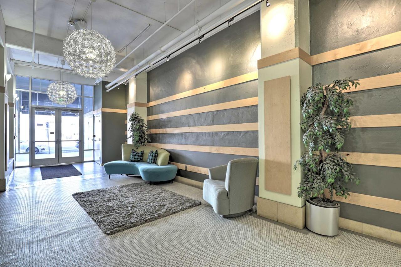 Chic Slc Downtown Studio Loft Walk To Shops ซอลต์เลคซิตี้ ภายนอก รูปภาพ