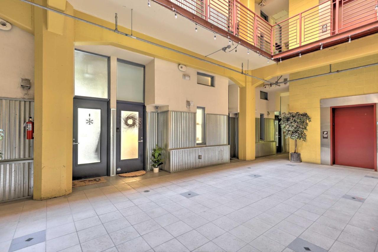 Chic Slc Downtown Studio Loft Walk To Shops ซอลต์เลคซิตี้ ภายนอก รูปภาพ