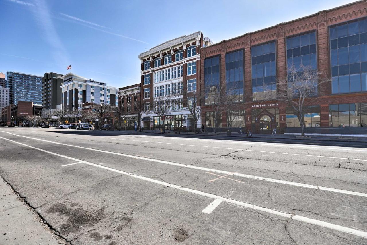 Chic Slc Downtown Studio Loft Walk To Shops ซอลต์เลคซิตี้ ภายนอก รูปภาพ