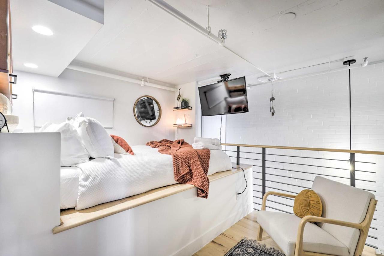 Chic Slc Downtown Studio Loft Walk To Shops ซอลต์เลคซิตี้ ภายนอก รูปภาพ